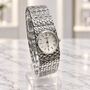 Relogio feminino Mondaine prata 33049L0MVNM2