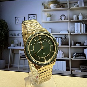 Relogio feminino Mondaine dourado 32940LPMVDE2
