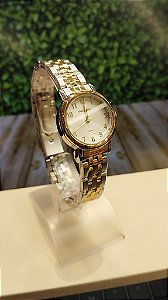 Relógio Mondaine Feminino Prata/Dourado - 99849LPMVBE3