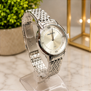 Relógio Mondaine Feminino Prata - 32706L0MVNE3