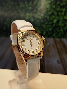 Relógio Mondaine Feminino de Couro - 32960LPMVDH1