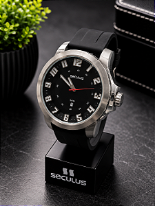 Relógio Seculus Prata 20913G0SVNU4 L1/2