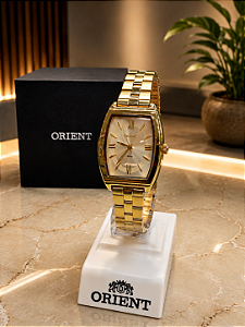 Relógio Feminino Orient Dourado - LGSS0075 C3KX