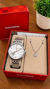 Kit Relogio Feminino Mondaine 99920L0MKNE2K1