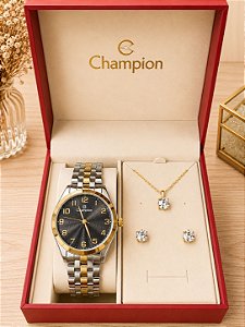 Kit Relogio Champion CH22966K