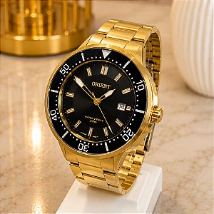Relógio Masculino Orient Dourado - MGSS1266