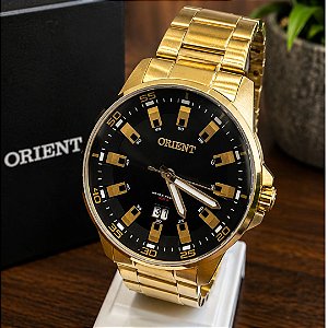 Relógio Masculino Orient Dourado - MGSS1218
