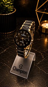 Relogio Champion Vidro de Safira/ Pulseira de Cerâmica CS28503U