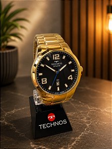 Relogio masculino Technos dourado 2315LBH/1P