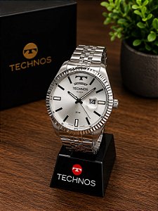 Relogio masculino Technos prata 2350AI/1K