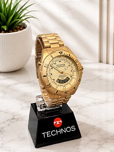Relogio masculino Technos dourado WT2050AFN/1B