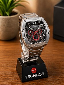 Relogio masculino Technos prata JS25BDY/1P