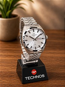 Relogio masculino Technos prata automatico 8205OO/1K