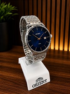 Relogio masculino prata Orient MBSS1293D1SX