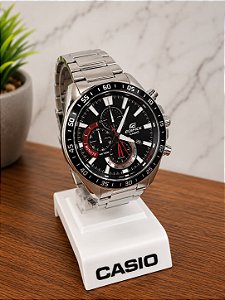 Relógio Casio Edifice Masculino Prata - EFV-620D-1A4VUDF