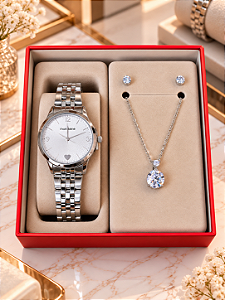 Kit Relógio Feminino Mondaine-99918L0MKNE2K1