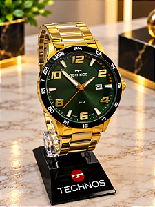 Relogio Masculino Technos Dourado 2315LBQ/1V