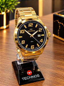Relogio Masculino Technos Dourado 2115UAH/1P