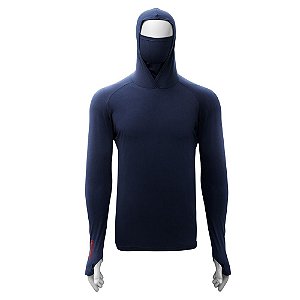 Camisa Térmica Ninja UV50+ Manga Longa Azul