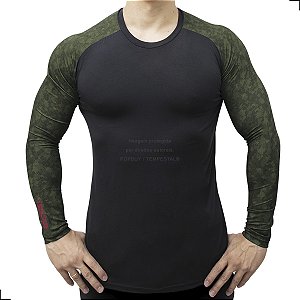 Camisa Térmica Camouflage Jungle UV50+