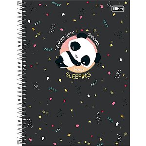 Caderno Cartografia & Desenho Panda Lovely Friend - Tilibra