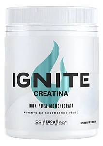 Creatina Ignite 300g Monohidratada Sem Sabor