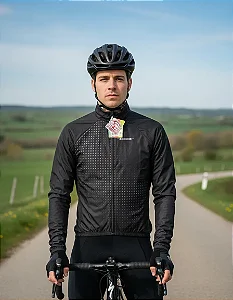 Jaqueta Corta Vento Damatta Preta