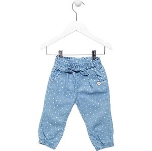 Calça Jeans Bebê Feminina Mania Kids
