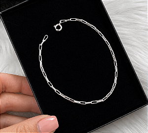 Pulseira de Prata Cartier Quadrada