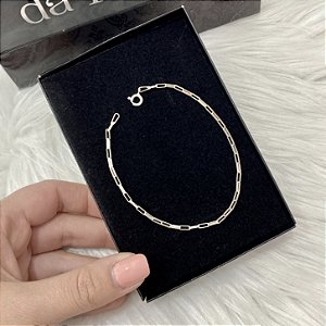 Pulseira de Prata Cartier Quadrada