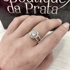 Anel de Prata Flor