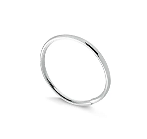 Piercing de Prata Argola Lisa Nariz
