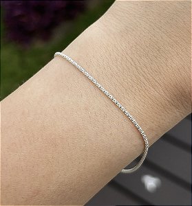 Pulseira de Prata Pipoca