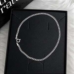 Pulseira de Prata Grumet 2mm