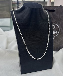 Corrente de Prata Cartier Quadrada - 2mm