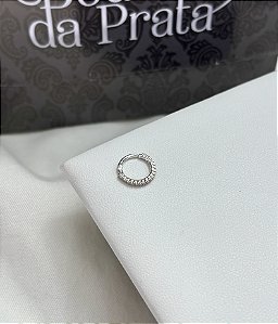 Piercing Argola de Prata Articulada Hélix