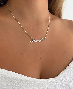 Colar de Prata Abençoada