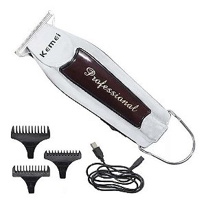 Máquina De Acabamento Kemei Detailer 9163 Cordless Bivolt