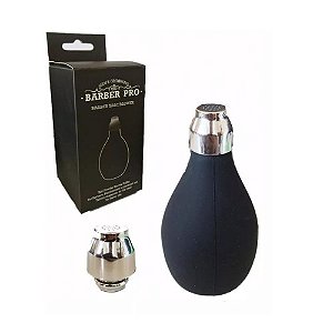 Talqueiro Bombinha De Silicone Pó Talco Barbearia