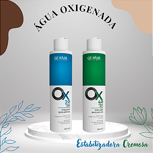 Ge Hair Água Oxigenada 900ml Estabilizadora Cremosa