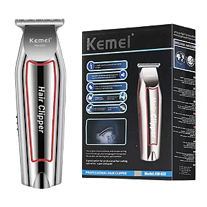 Máquina Cortar Cabelo Profissional Acabamento - KEMEI 032