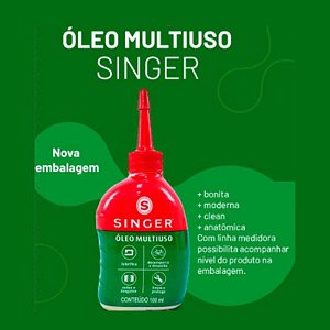 Óleo Singer Óleo De Máquina Multiuso 100ml