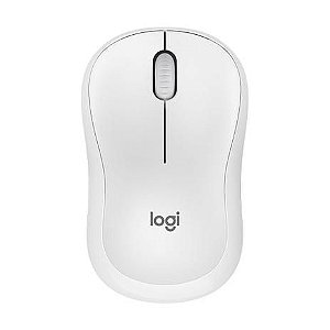 Mouse óptico sem fio M220 Silent Branco Logitech