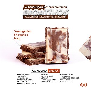 Chocolate Bioativo - Capuccino - Energy