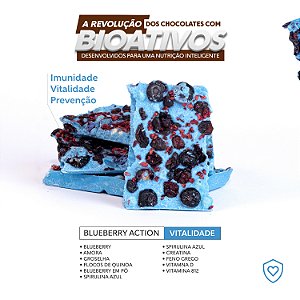 Chocolate Bioativo - Blueberry - Action