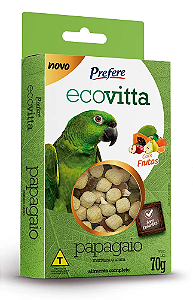KIT Prefere EcoVitta (sem corantes) Papagaio 70g