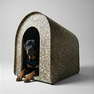 Casinha de Cachorro Reciclada Ecopetlar N7 – Grande Porte, Ecológica e Lavável