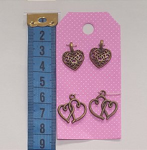 MINI PINGENTE CORAÇÕES 1