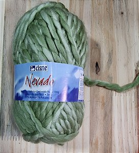 LÃ NEVADO - IMPORTADA - COR VERDE  2 TONS