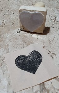 CARIMBO CORAÇÃO  CHEIO